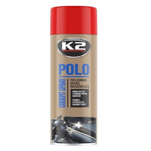 Kokpit K2  POLO COCKPIT 300ml spray zapach TRUSKAWKA   (K403TR)