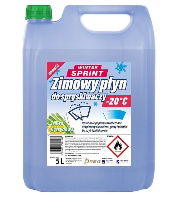 Płyn do sprysk.zimowy WINTER SPRINT -20C op.5l    ATAS etanol Trawa Cytrynowa