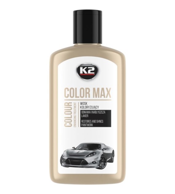 K2 Color Max wosk biały 250ml   (K020WHITE)