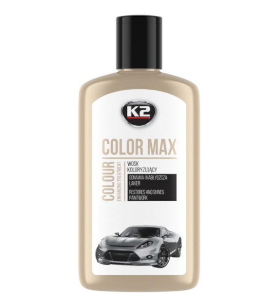 K2 Color Max wosk biały 250ml   (K020WHITE)