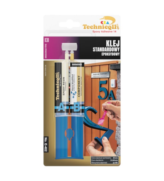 TECHNICQLL- Klej Standard Epoksydowy 2x12ml