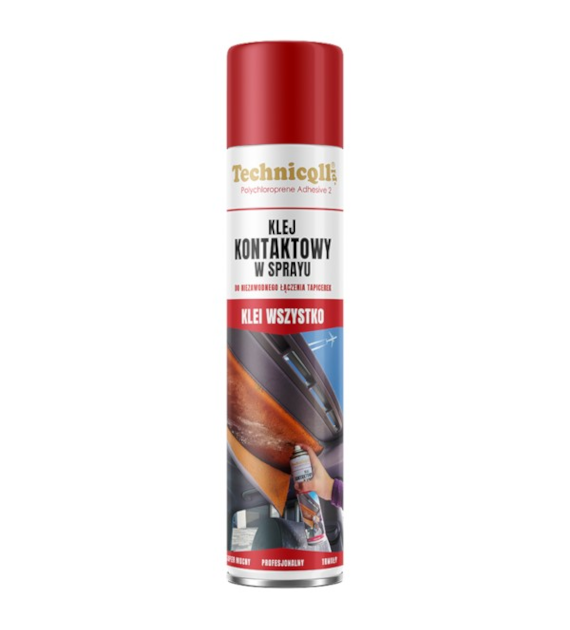 TECHNICQLL- Klej kontaktowy do tapicerki w sprayu 300ml