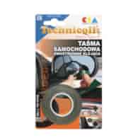 TECHNICQLL- Taśma samochodowa dwustronna 1,5m x 19mm