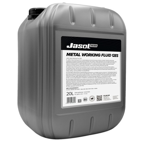 Olej JASOL Metal Working Fluid 12ES op.5L (emulgol)