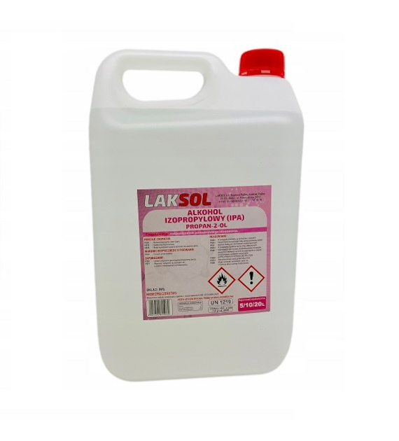 Alkohol izopropylowy 99% IPA 5l LAKSOL