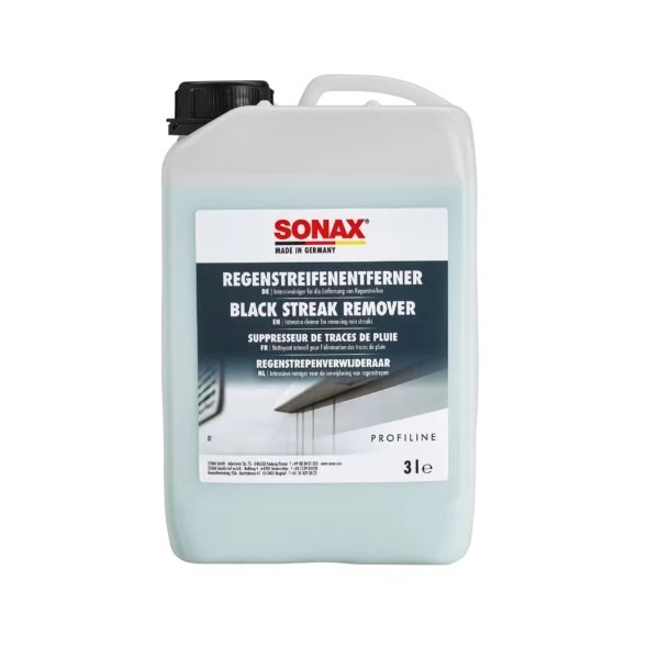 SONAX Black Streak Remover - do usuwania zacieków i smug (z cząsteczkami ściernymi) 3l qq