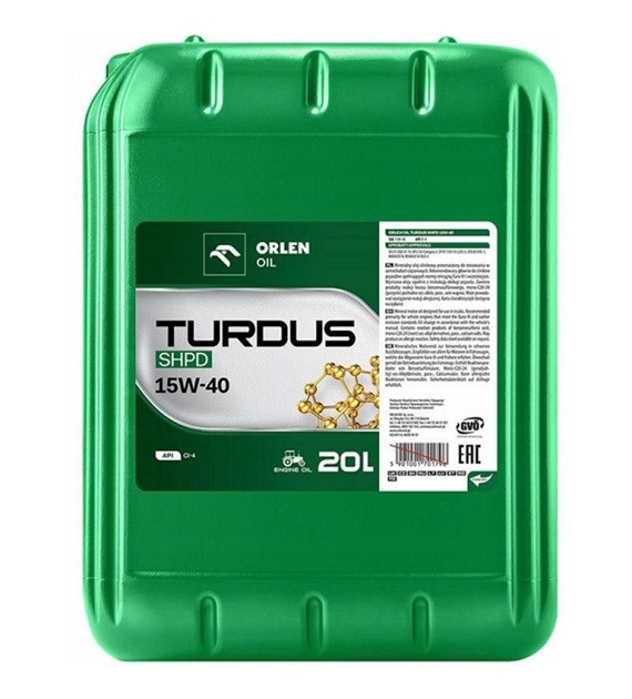 Olej Turdus 20l  (15W/40) ORLEN