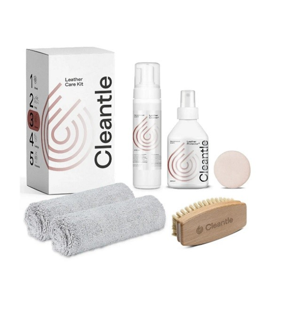 CLEANTLE Leather Care Kit- zestaw do czyszczenia tapicerki skórzanej WW