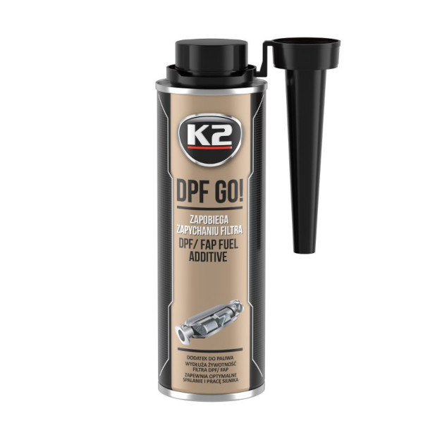 K2 Dodatek do czyszczenia filtra DPF GO! 250ml   (T319) (op. 6szt)