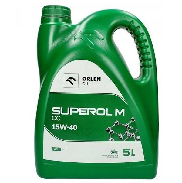 Olej Superol M CC 15W/40 5L ORLEN (MILVUS)