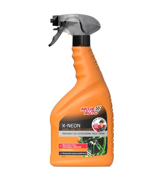 Moje Auto Detailer X-NEON preparat do czyszczenia felg i opon 750ml