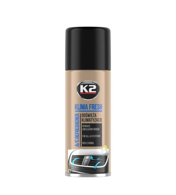 K2 Klima fresh odświeża klimatyzację (granat) *NEW CAR* 150ml    (K222NC) (op. 12szt)