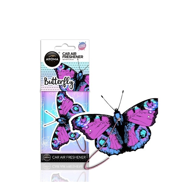 Zapach AROMA CAR Animals Cellulose BUTTERFLY CHERRY  *  *MTMC833932* (op. 24szt)