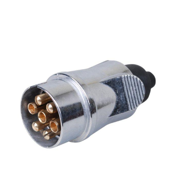 Wtyczka przyczepy aluminiowa 7-PIN