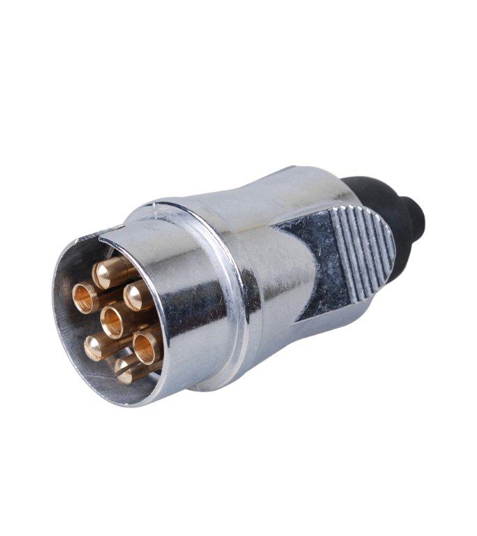Wtyczka przyczepy aluminiowa 7-PIN
