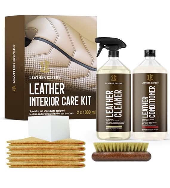 Leather Expert Leather Interior Care KIT - zestaw do pielęgnacji skóry 1000ml Duży