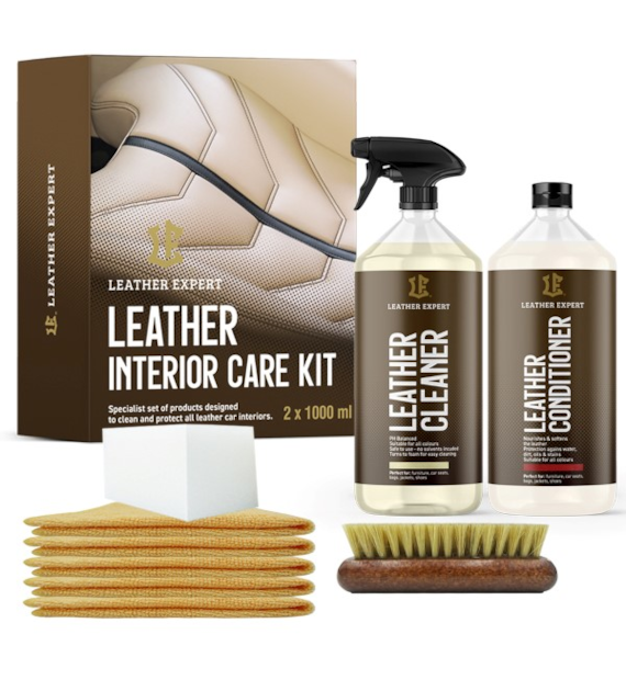 Leather Expert Leather Interior Care KIT - zestaw do pielęgnacji skóry 1000ml Duży
