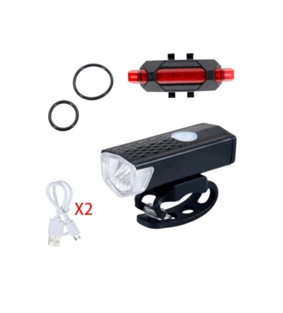 Zestaw lampek rowerowych *EB595* xj