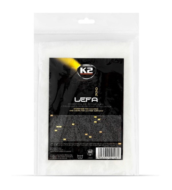 K2 K2 LEFA Mikrofibra do skór 40x40cm 340gsm (D5105)
