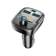 AKC.Forever transmiter FM Bluetooth 2 x USB-A 1 x USB-C PD 30W TR-370 czarny *GSM179082*