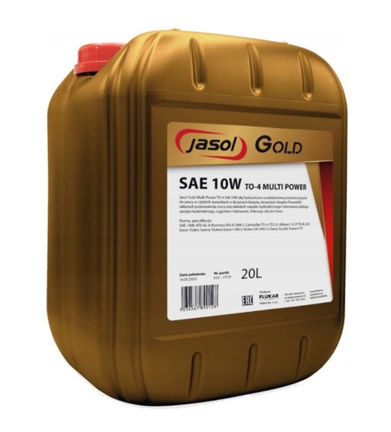 Olej JASOL GOLD Multi Power TO-4 Sea 10w 20l