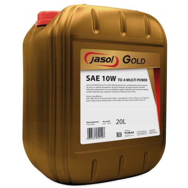 Olej JASOL GOLD Multi Power TO-4 Sea 10w 20l