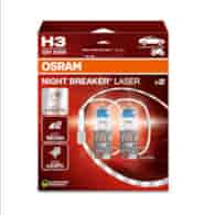 Żarówka 12V H3  55W Osram NIGHT BREAKER LASER +150% EKO 2HB