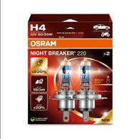 Żarówka 12V H4  55W Osram NIGHT BREAKER LASER +220% EKO 2HB