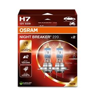 Żarówka 12V H7  55W Osram NIGHT BREAKER LASER +220% EKO 2HB