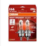 Żarówka 12V H4  60/55W P43 Osram NIGHT BREAKER SILVER +100% EKO 2HB