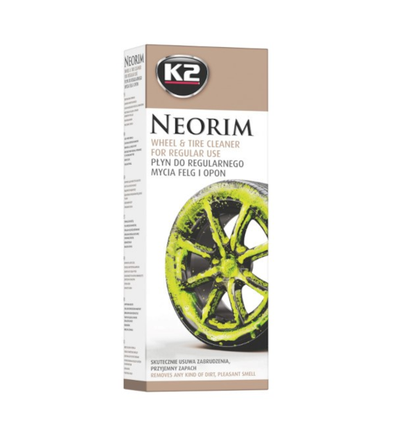 K2 GOLD NEORIM zasadowy płyn do mycia felg 700ml  (G177)