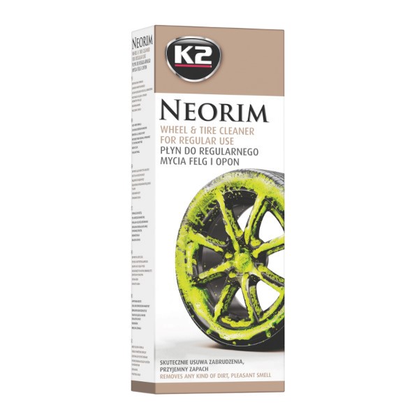 K2 GOLD NEORIM zasadowy płyn do mycia felg 700ml  (G177)