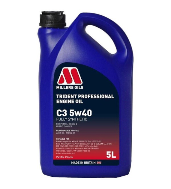 Olej Millers Trident Professional C3 5w40 5l (6124)