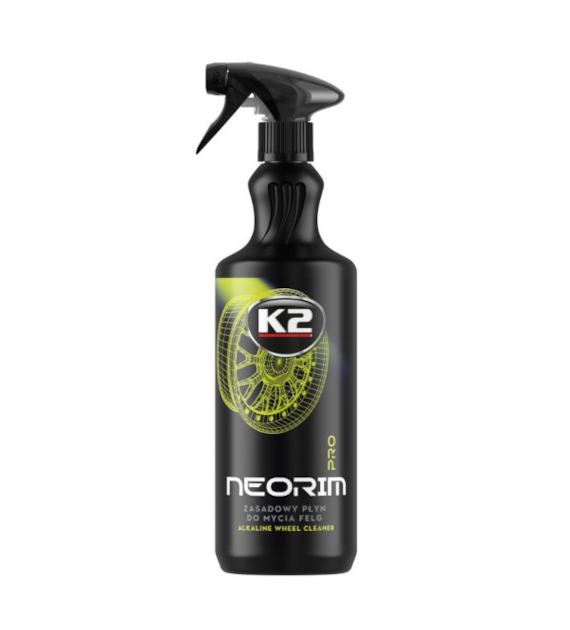 K2 NEORIM PRO zasadowy płyn do mycia felg 1l  (D1011)