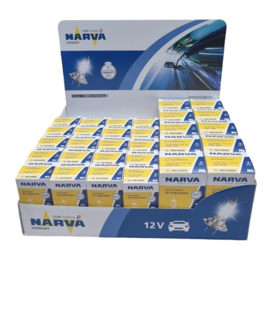 Żarówka 12V Display Narva (20H7+10H4)  + Lampa Philips LED PenLight