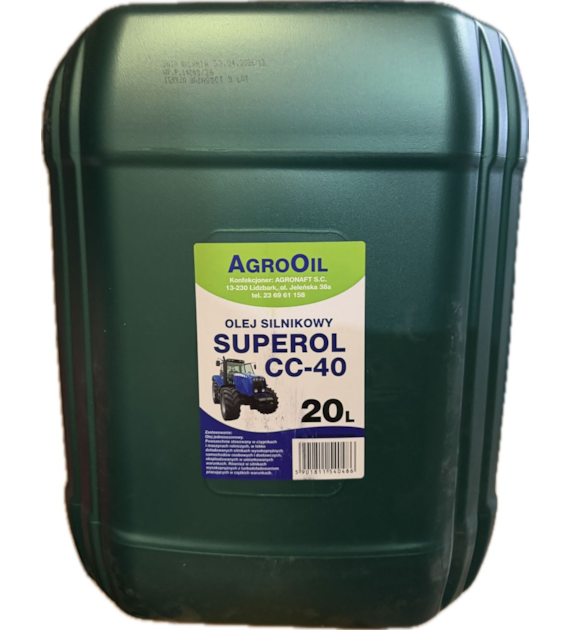 Olej AGROOIL SUPEROL CC-40 20L