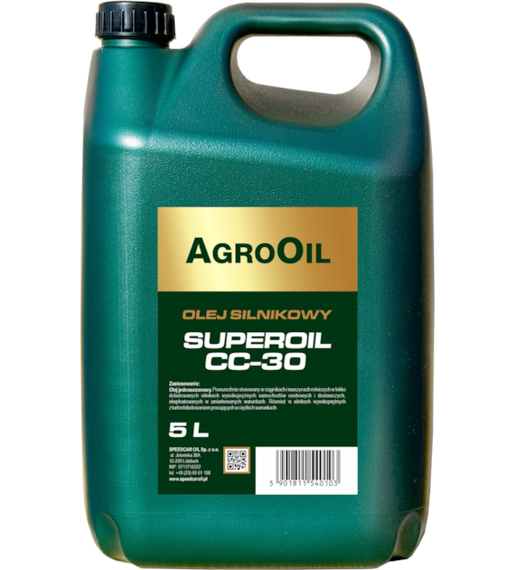 Olej AGROOIL SUPEROL CC-30  5L (op.4szt)