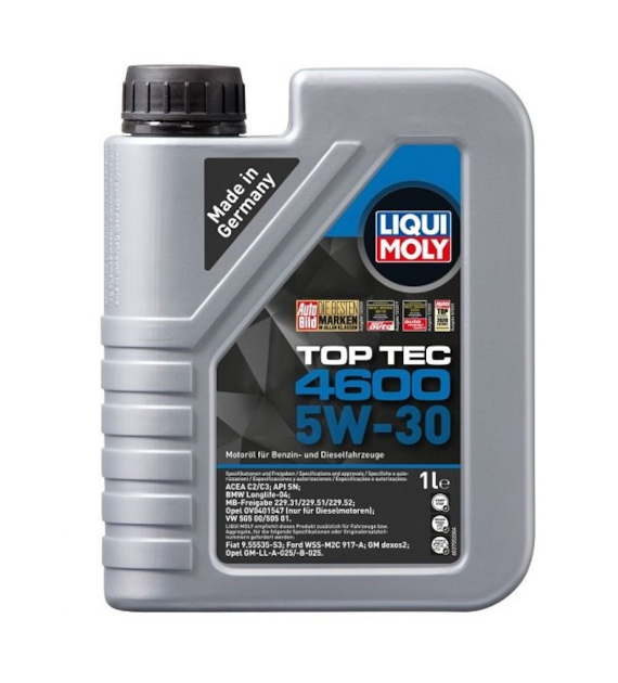 Liqui Moly olej silnikowy 5W/30 TOP TEC 4600  1l