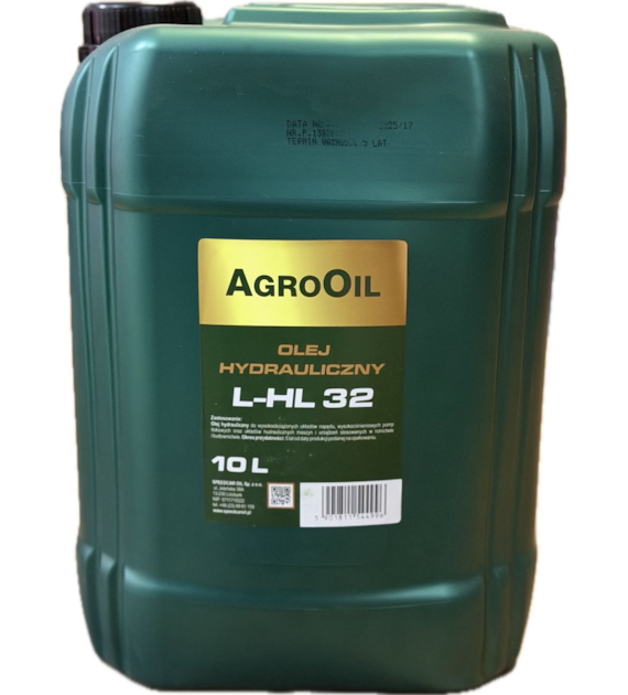 Olej AGROOIL HYDRAULIC HL 32 10L (hydrauliczny)
