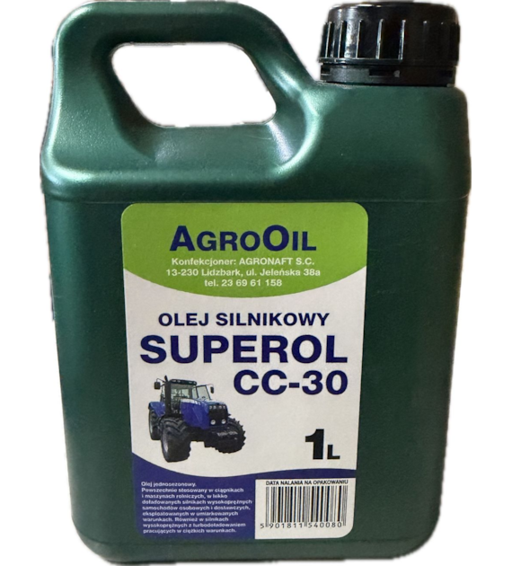Olej AGROOIL SUPEROL CC-30  1l  op.15 szt