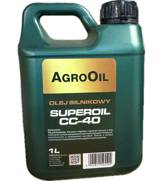 Olej AGROOIL SUPEROL CC-40  1L op.15 szt