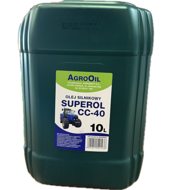 Olej AGROOIL SUPEROL CC-40 10L