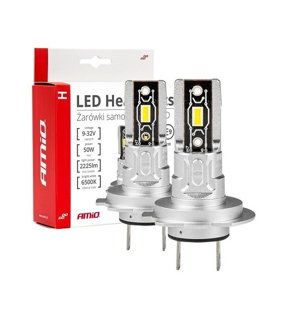 Żarówka LED H7/H18 H-series Mini  42W  AMIO *03332*