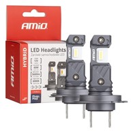 Żarówka LED H7/H18 HYBRID Plug&Play CanBus  60W  AMIO *04115*