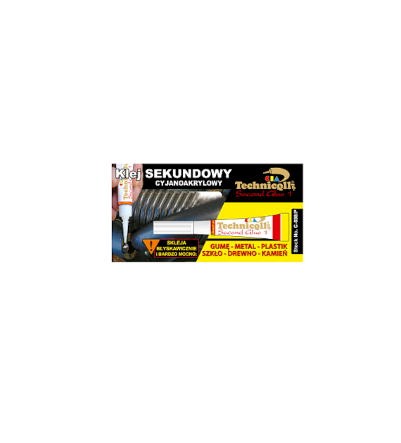 TECHNICQLL- Klej Sekundowy 2g paletka (C808)