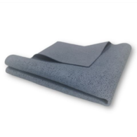 Mikrofibra LARGE PU-SH GRAY 38x40 bezszwowa szara gr340g/m2 op. 1szt!!!! nowość *N336* do osuszania