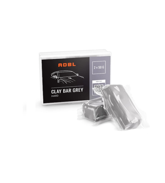 ADBL Clay Bar Grey 50g 2szt - twarda glinka