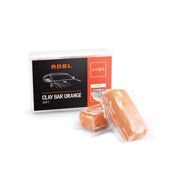 ADBL Clay Bar Orange 50g 2szt - miękka glinka