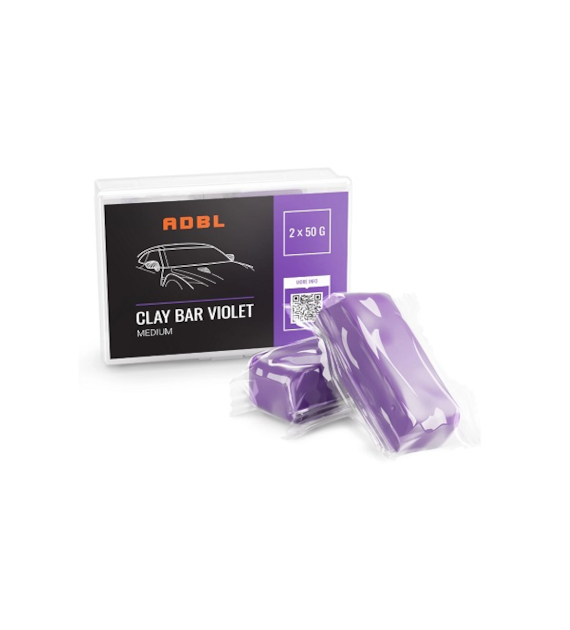 ADBL Clay Bar Violet 50g 2szt - średnia glinka