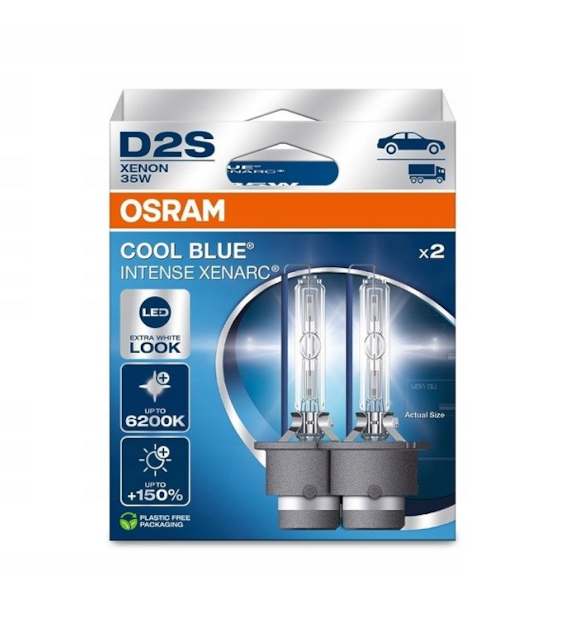 Żarówka Xenon  Osram  D2S 35W XENARC COOL BLUE INTENSE (NEXT GEN) 2HB